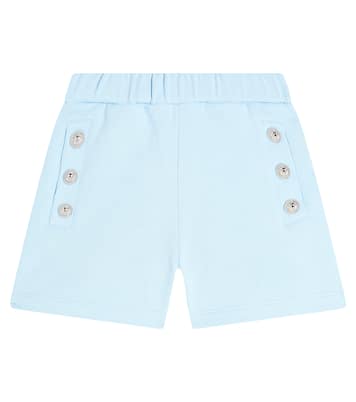 Shorts en jersey de algodón | Balmain Kids