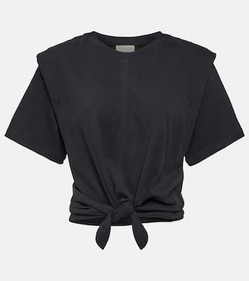 Crop top Zelikia de algodón fruncido | Isabel Marant