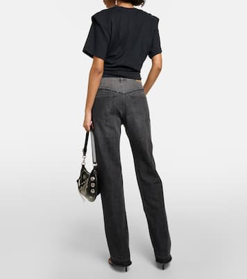Crop top Zelikia de algodón fruncido | Isabel Marant