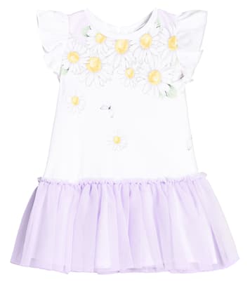 Baby - Abito in jersey e tulle | Monnalisa