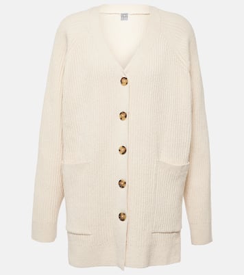 Oversize-Cardigan aus einem Baumwollgemisch | Toteme