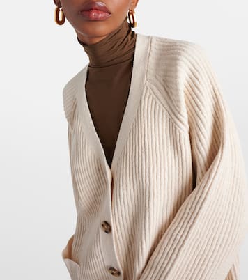 Oversize-Cardigan aus einem Baumwollgemisch | Toteme
