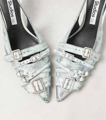 Slingback-Pumps aus Leder | Acne Studios
