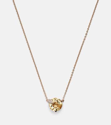 Collana Peekaboo in oro rosa 18kt con berilio e diamanti  | Bucherer Fine Jewellery