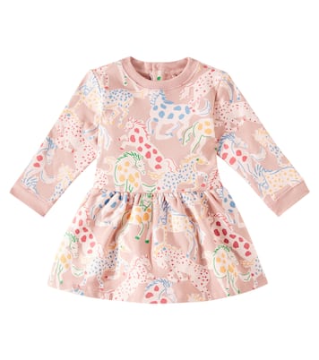 Baby - Abito Praierie Horses in cotone | Stella McCartney Kids