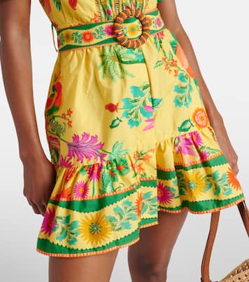 Minikleid Delicate Fruit Garden aus Baumwolle | Farm Rio