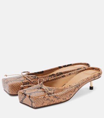Mules Les Basses en cuir | Jacquemus