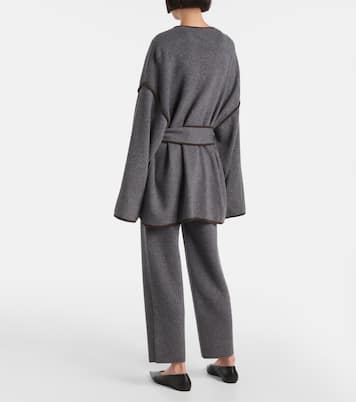 Fiora belted cashmere cardigan | Lisa Yang