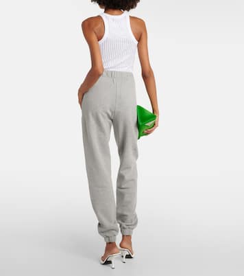 Pantalones deportivos Penny de felpa de algodón | The Attico