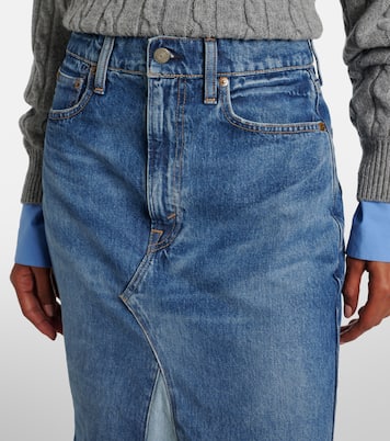 Falda midi de denim | Polo Ralph Lauren
