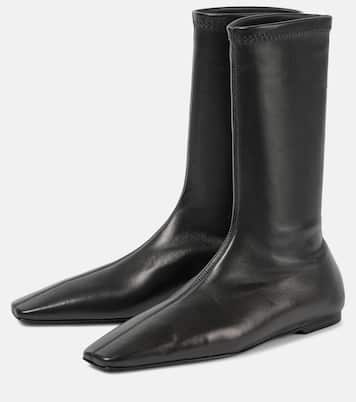 Bottines Sock en cuir | Toteme
