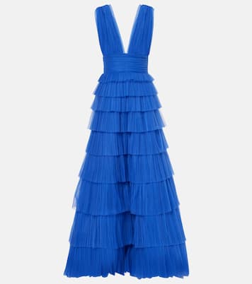 Abito Zeferra lungo in tulle  | Costarellos