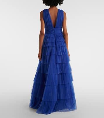 Abito Zeferra lungo in tulle  | Costarellos
