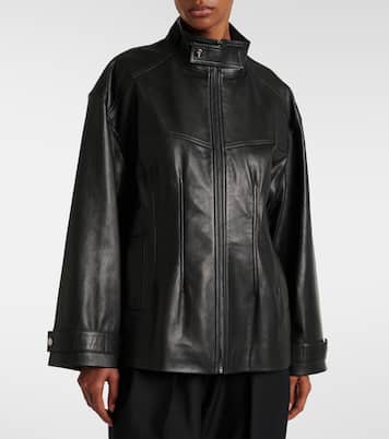 Lederjacke Rue | Nour Hammour