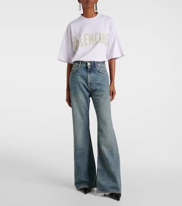 Mid-Rise Flared Jeans | Balenciaga