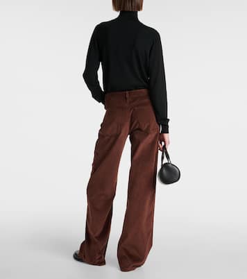 Weite Hose Eglitta aus Cord | The Row