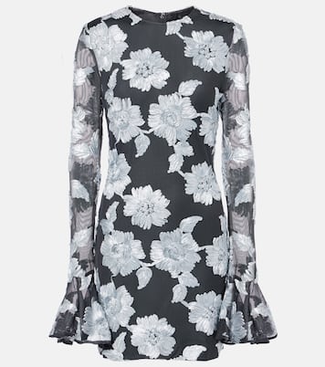 Embroidered mesh minidress | Rotate