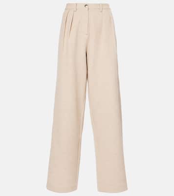 White Label Weite Hose Tristan aus Cloqué | Proenza Schouler