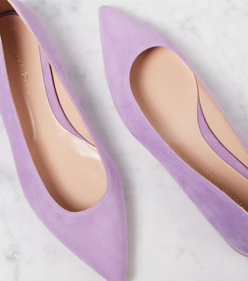 Gianvito suede ballet flats | Gianvito Rossi