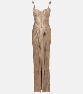 Robe longue Noemie en soie | Maria Lucia Hohan