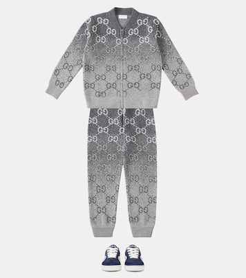 Sneakers Interlocking G con suede | Gucci Kids