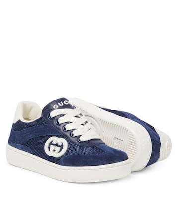 Sneakers Interlocking G con suede | Gucci Kids