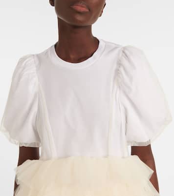 Top en tulle et coton | Simone Rocha