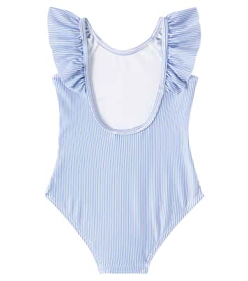 Bébé – Maillot de bain rayé à logo | Chloé Kids