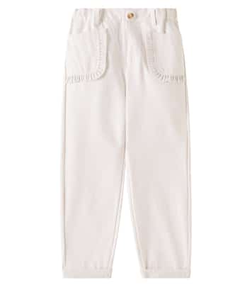 Pantaloni Josefine in cotone e lino | Donsje