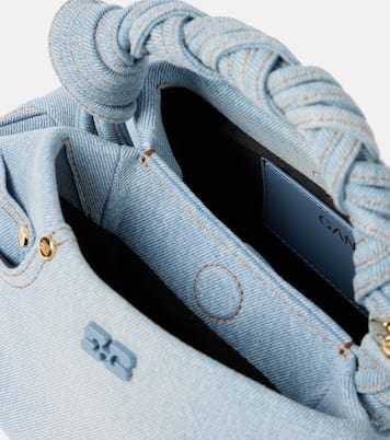 Tote Bou Small aus Denim | Ganni