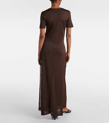Abito lungo in mesh | Lemaire