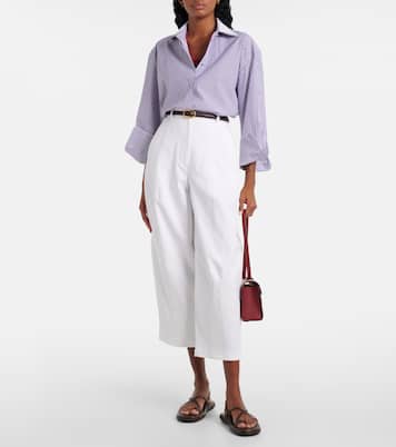 Camicia Tubinga in popeline a righe | Max Mara