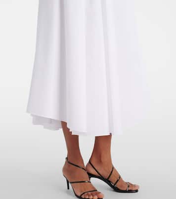 Jupe midi Poplin Power en coton mélangé | Dorothee Schumacher