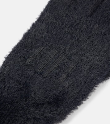 Guantes BB en mezcla de lana | Balenciaga