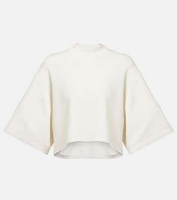 Cropped-Top aus einem Baumwollgemisch | Alaïa