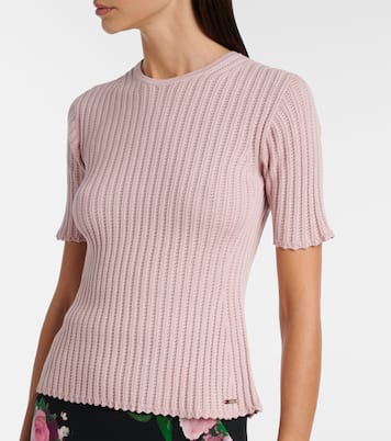 Pointelle cotton top | Erdem