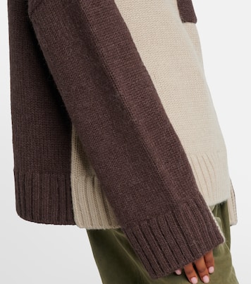 Wool and alpaca-blend turtleneck sweater | JW Anderson
