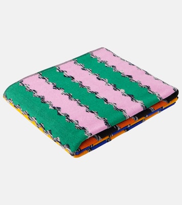 Serviette rayée en coton | Missoni