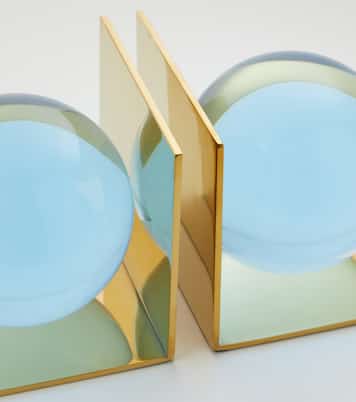 Globo set of 2 bookends | Jonathan Adler
