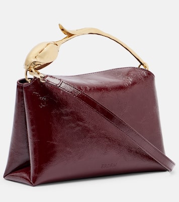 Bloom Medium patent leather tote bag | Erdem