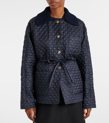 Raray belted down jacket | Moncler