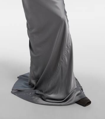 Coda satin maxi skirt | Rick Owens