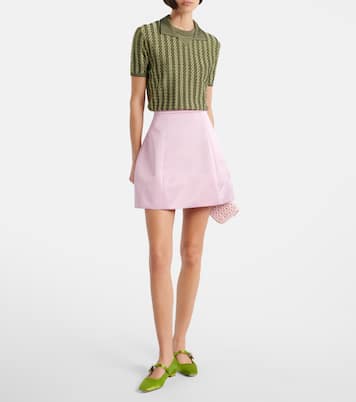 Belle Vivier 25 satin ballet flats | Roger Vivier