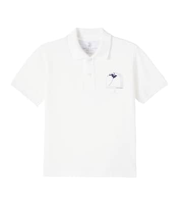 Logo棉质衬衫 | Brunello Cucinelli Kids