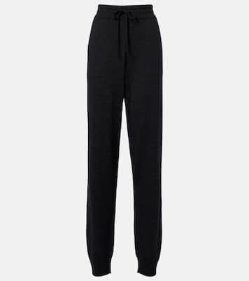 Knitted virgin wool straight-leg pants | Tod's