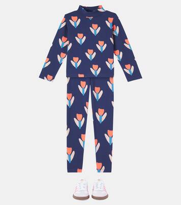 Tulip printed sweatshirt and pants | Jellymallow