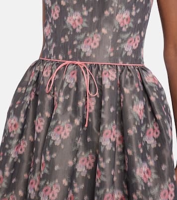 Robe midi Apple à fleurs | Markarian