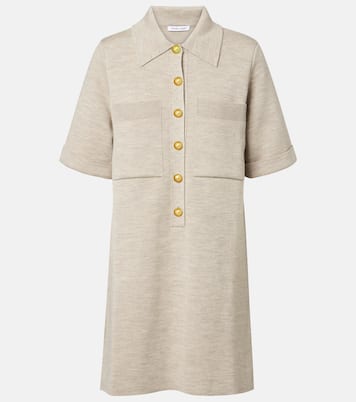 Madden knitted wool polo dress | Veronica Beard