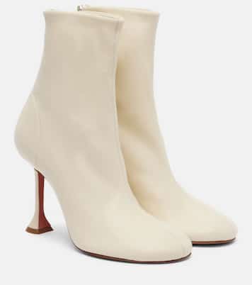 Botines Iris 95 de piel | Amina Muaddi