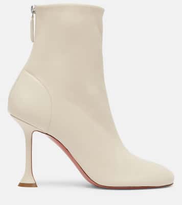 Botines Iris 95 de piel | Amina Muaddi